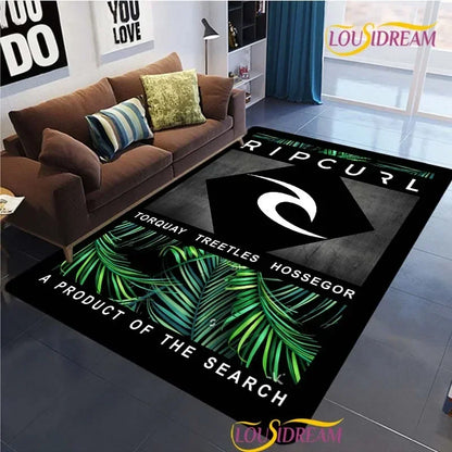 Modern Fashion R-Ripcurl Surf Carpet for Living Room Sofa Bedroom Area Rug decor Kitchen unslip floor Mat Alfombra birthday gift