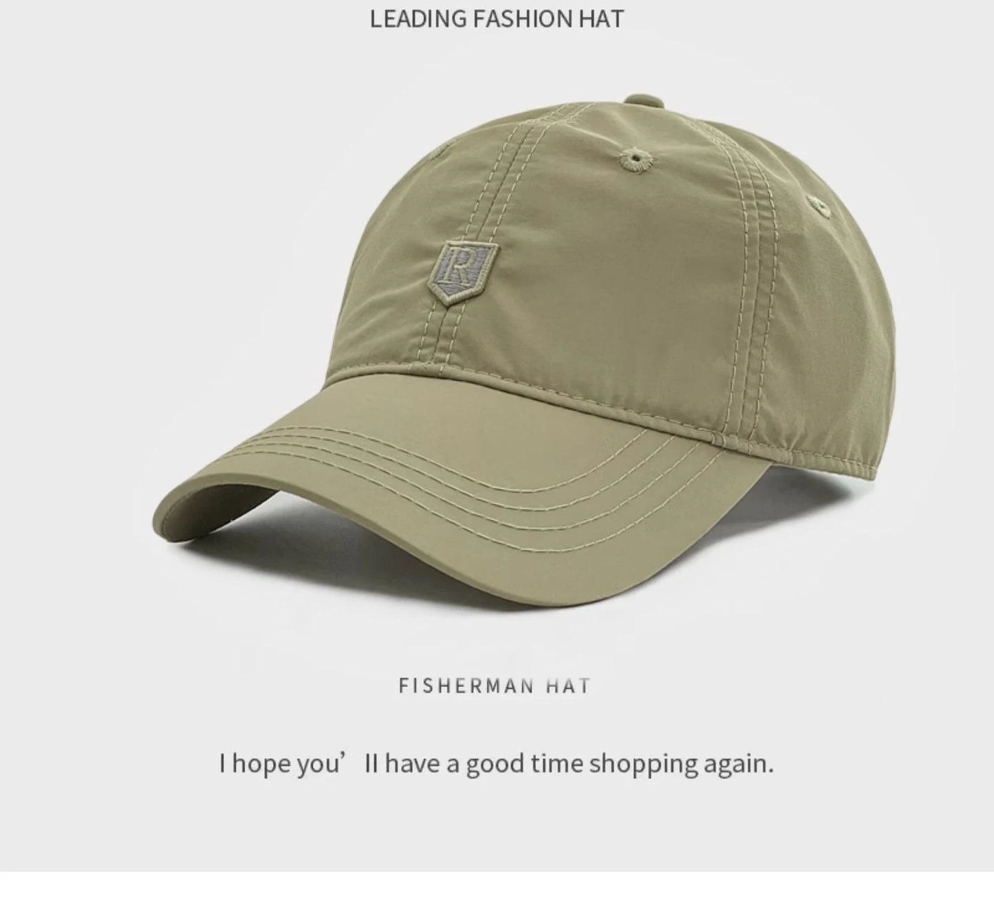 Outdoor Quick-drying Golf Fishing Hat For Women Men Summer Sun Hat Baseball Cap Casual Breathable Adjustable Sun Protection Hats
