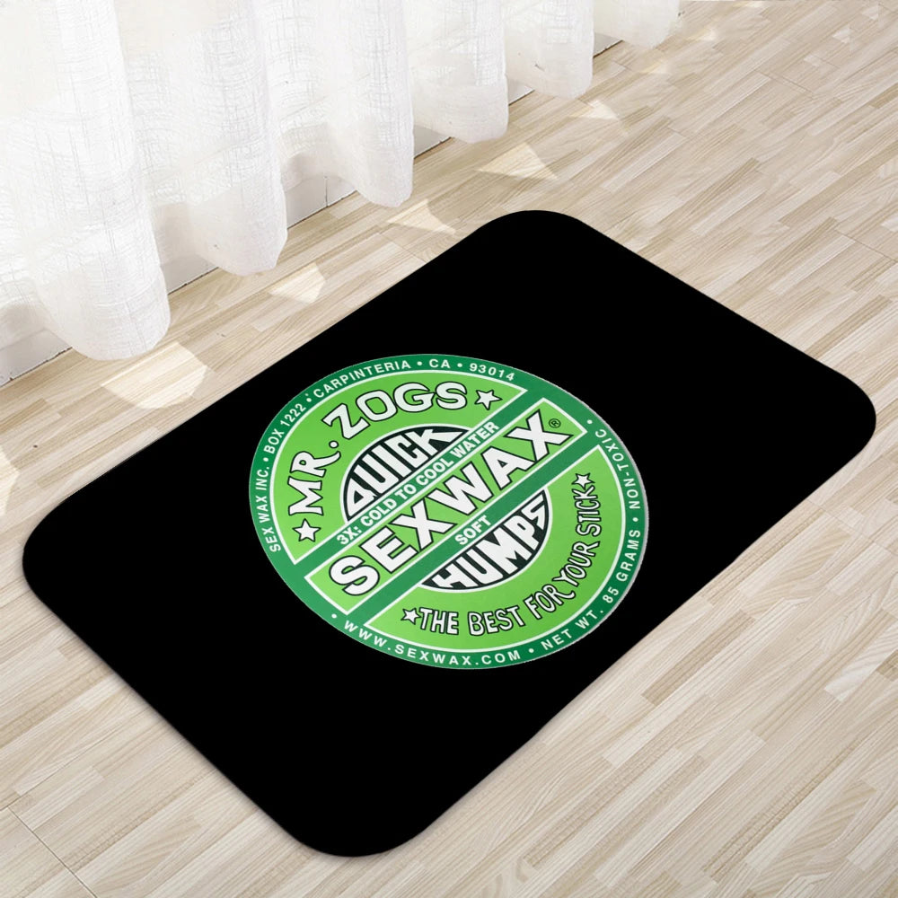 Mr Zogs Surfing Sex Wax  Floor Mats Home Rug  Door Mats Modern Home Decor Carpet 072