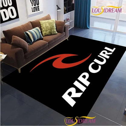 Modern Fashion R-Ripcurl Surf Carpet for Living Room Sofa Bedroom Area Rug decor Kitchen unslip floor Mat Alfombra birthday gift