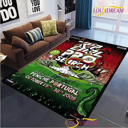 Modern Fashion R-Ripcurl Surf Carpet for Living Room Sofa Bedroom Area Rug decor Kitchen unslip floor Mat Alfombra birthday gift