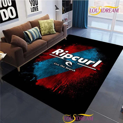 Modern Fashion R-Ripcurl Surf Carpet for Living Room Sofa Bedroom Area Rug decor Kitchen unslip floor Mat Alfombra birthday gift