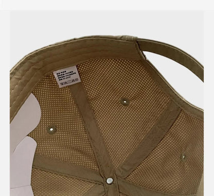 Outdoor Quick-drying Golf Fishing Hat For Women Men Summer Sun Hat Baseball Cap Casual Breathable Adjustable Sun Protection Hats