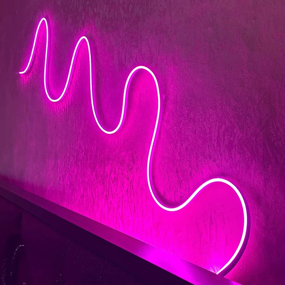 5V Flexible Led Rope Lights,RGB Neon Lights,USB RGB LED Neon Rope Lights,Control with Remote,Gaming Led Neon Strip Lights