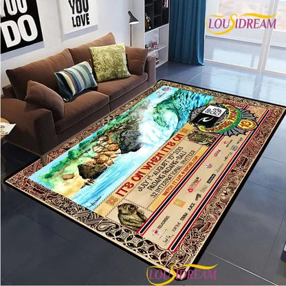 Modern Fashion R-Ripcurl Surf Carpet for Living Room Sofa Bedroom Area Rug decor Kitchen unslip floor Mat Alfombra birthday gift