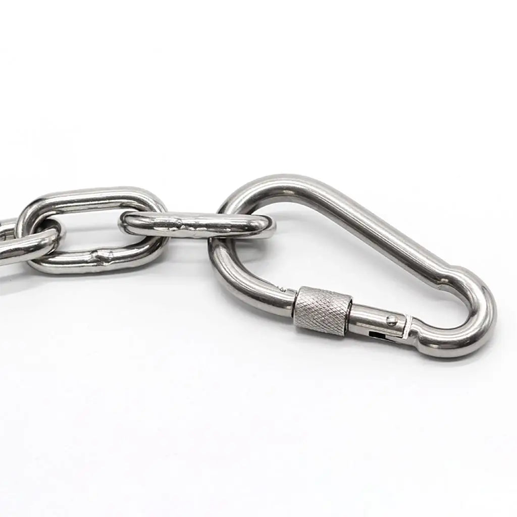 2x Locking Carabiner Heavy Duty Large Screw Lock Link Hooks Set for Hammock