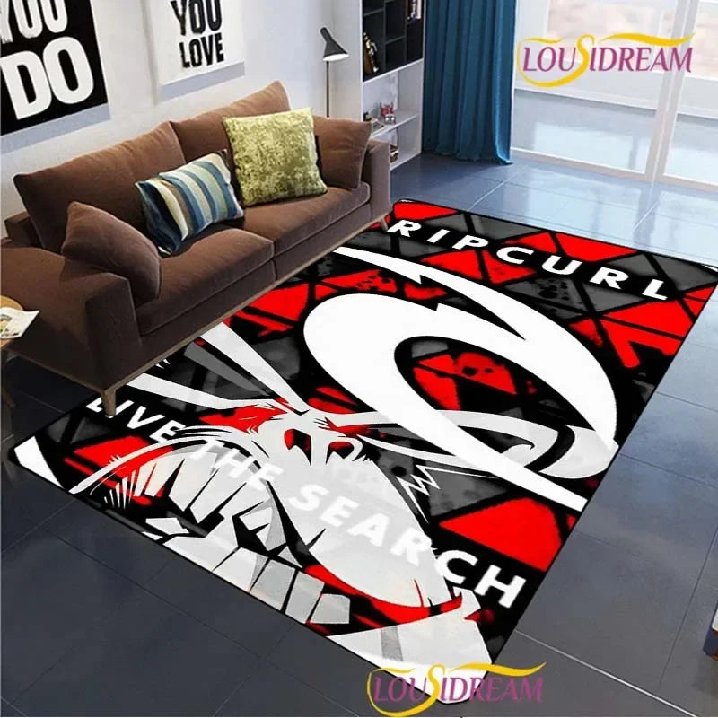 Modern Fashion R-Ripcurl Surf Carpet for Living Room Sofa Bedroom Area Rug decor Kitchen unslip floor Mat Alfombra birthday gift