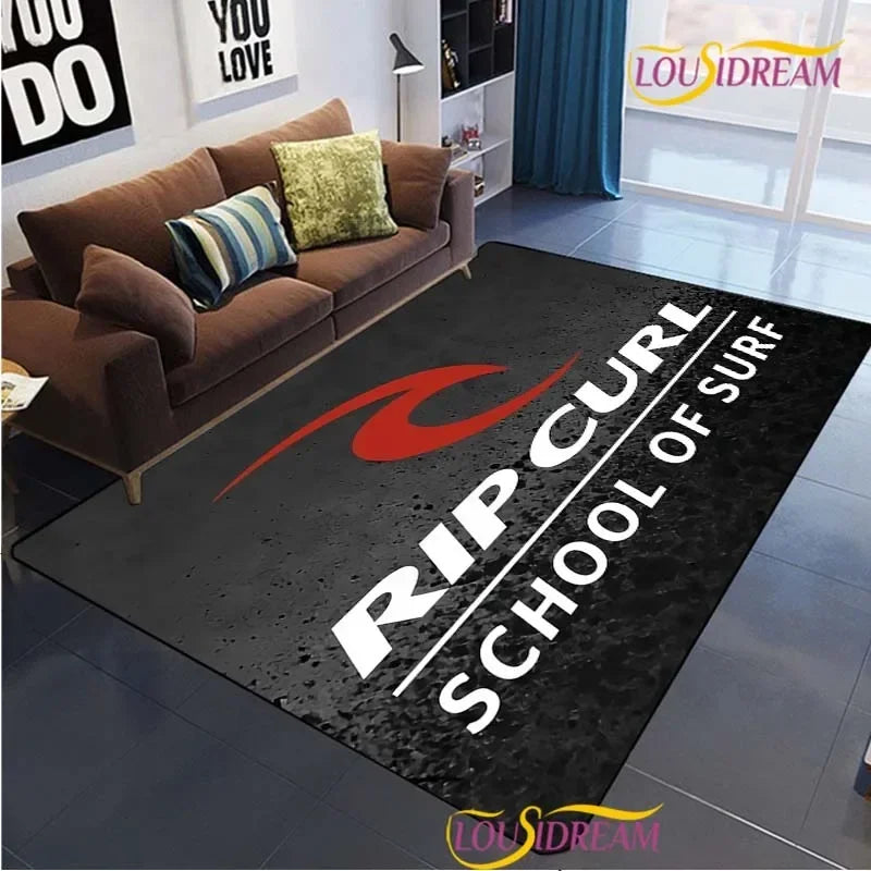Modern Fashion R-Ripcurl Surf Carpet for Living Room Sofa Bedroom Area Rug decor Kitchen unslip floor Mat Alfombra birthday gift