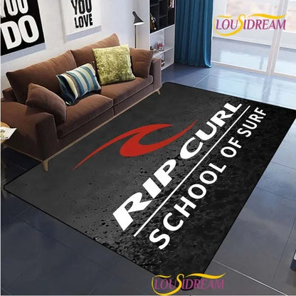 Modern Fashion R-Ripcurl Surf Carpet for Living Room Sofa Bedroom Area Rug decor Kitchen unslip floor Mat Alfombra birthday gift
