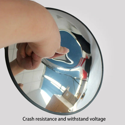 Road Safety Convex Mirror Traffic Corner Mirror Wide-Angle Turning Mirror Round Fish Eye Mirror For Room Adjustable Fixing
