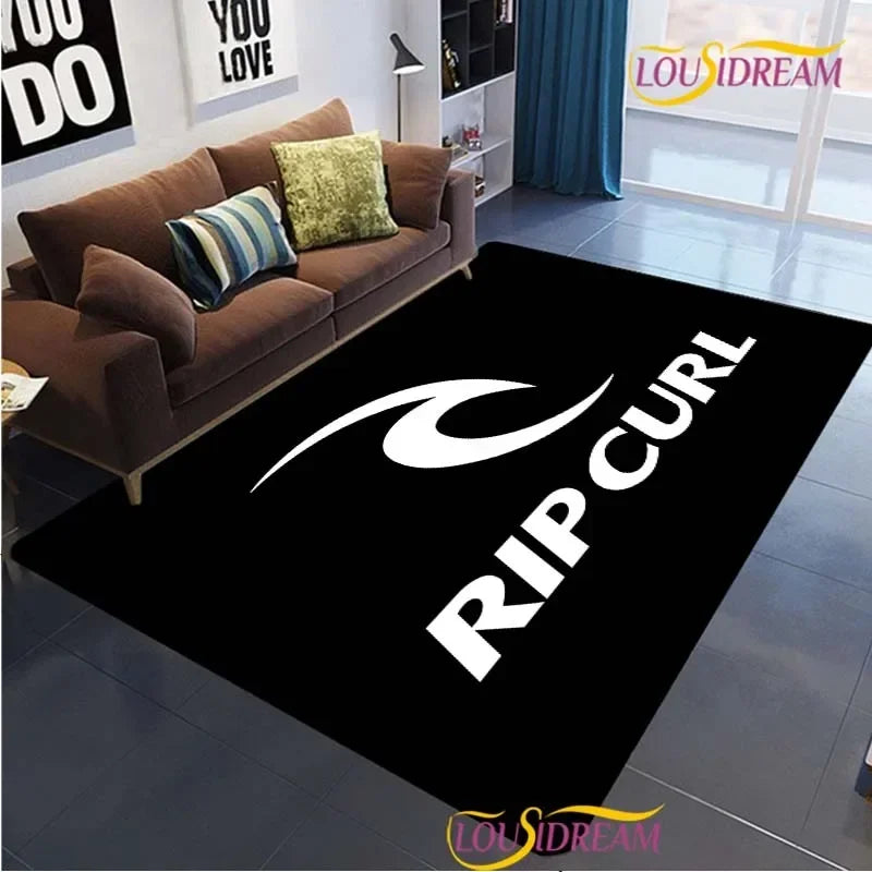 Modern Fashion R-Ripcurl Surf Carpet for Living Room Sofa Bedroom Area Rug decor Kitchen unslip floor Mat Alfombra birthday gift