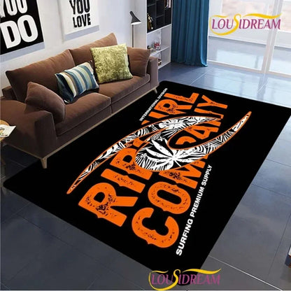 Modern Fashion R-Ripcurl Surf Carpet for Living Room Sofa Bedroom Area Rug decor Kitchen unslip floor Mat Alfombra birthday gift