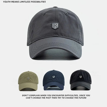 Outdoor Quick-drying Golf Fishing Hat For Women Men Summer Sun Hat Baseball Cap Casual Breathable Adjustable Sun Protection Hats